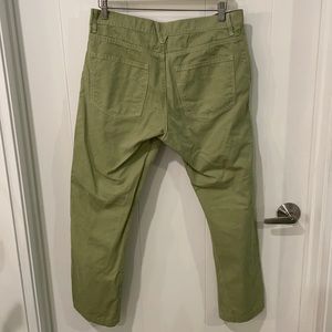 Raleigh denim size 33 sage green pants. Closet clean out! Make me an offer!!